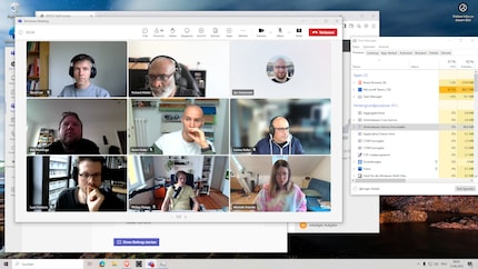 Video meetings in Microsoft Teams push the processor to its limit.