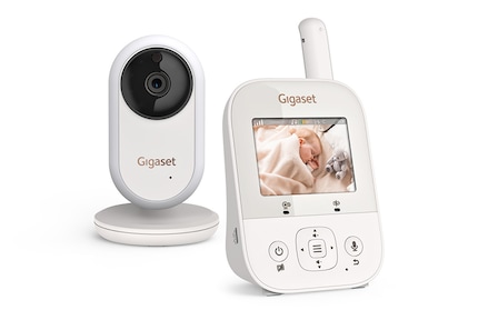 The new Gigaset baby monitors are also available with video surveillance.