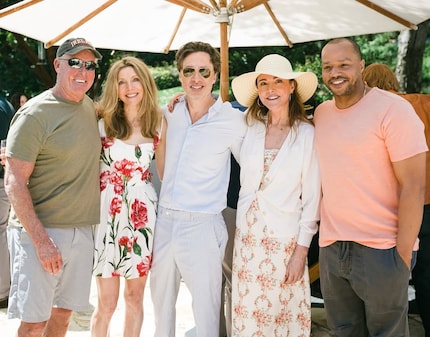 Many of the actors are still good friends. In the photo are, from left to right: John C. McGinley, Sarah Chalke, Zach Braff, Christa B. Miller and Donald Faison.