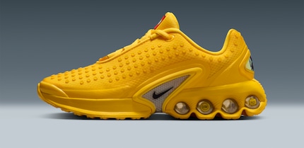 So sieht ein Schuh aus der Lego-Kollektion 'Air Max' von Nike aus.