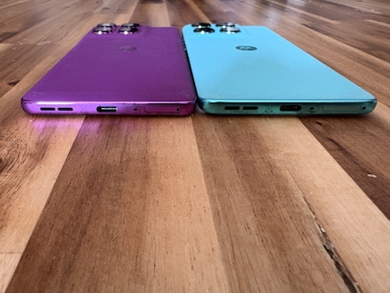 The Pro is slightly slimmer, but this is only noticeable in a direct comparison.