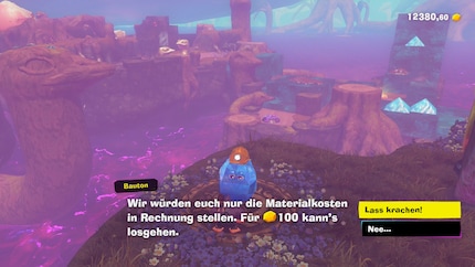 Die Bautons sind Untergrundbewohner, die mich unterstützen. Aber nur, wenn ich das nötige Gold mitbringe.