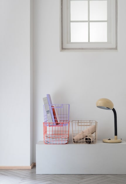  … oder Magazine – durch das Gitter hast du alles im Blick.