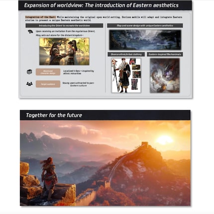 Sony hat Unterlagen für einen angeblichen Pitch von Tencent vorgelegt.