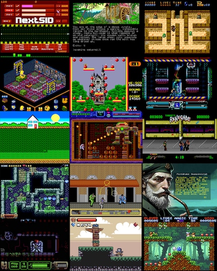 Exclusive games and applications are regularly released on the ZX Spectrum Next.