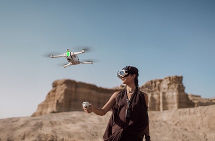 Die «Point-to-Fly-Steuerung» soll schnell erlernbar sein.