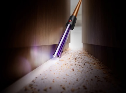 There are many accessories for the new Dyson, for example for cleaning gaps.
