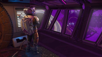 A proper spaceship naturally also needs windows for a neat view of the stars.