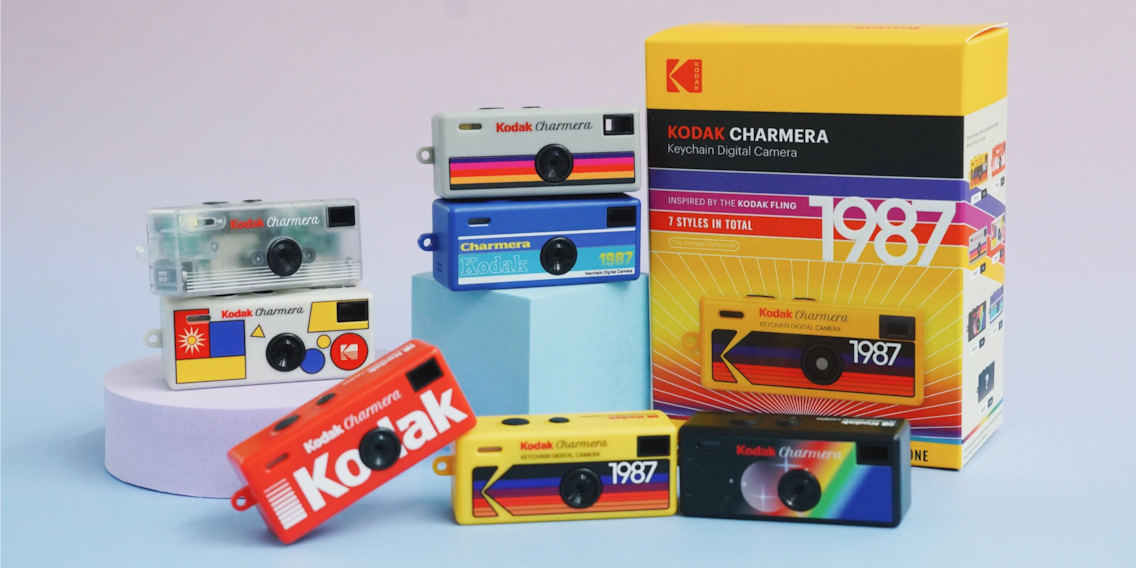 即日発送可　kodak charmera type4 Kodak Charmera: Mini digital camera with a surprise effect