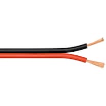 Goobay Speaker cable Red;Black CCA (10 m, 0.75 mm²)