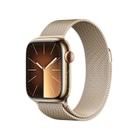 Apple Watch Series 9 (41 mm, Edelstahl, 4G, One Size)