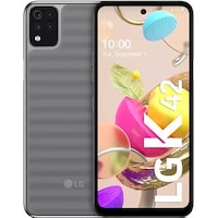 LG K42 (64 GB, Grey, 6.60", Dual SIM, 13 Mpx, 4G)