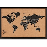 Zeller Present World (Pinnwand, Weltkarte, 60 x 40 cm)