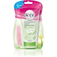 Veet Silk&Fresh Cremation Is An Under Shower Hair Removal For Scores Dry 135Ml (135 ml, 1 x)