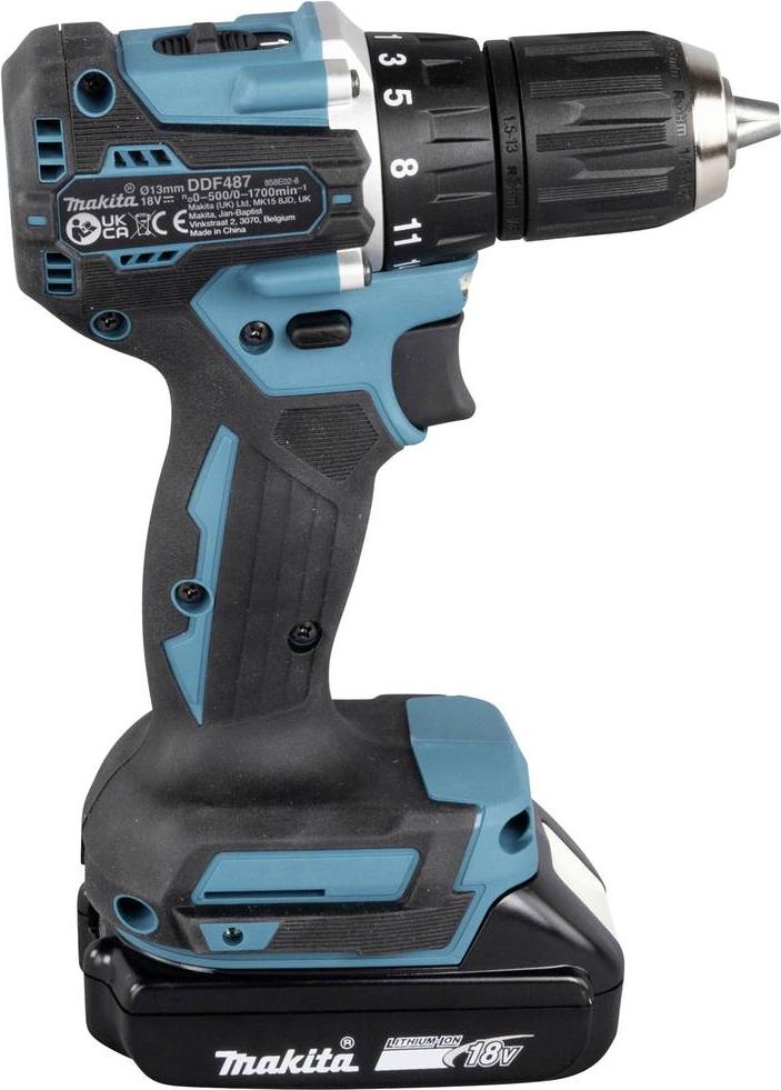 Makita DDF 487 RAJ Rechargeable battery operated buy at Galaxus