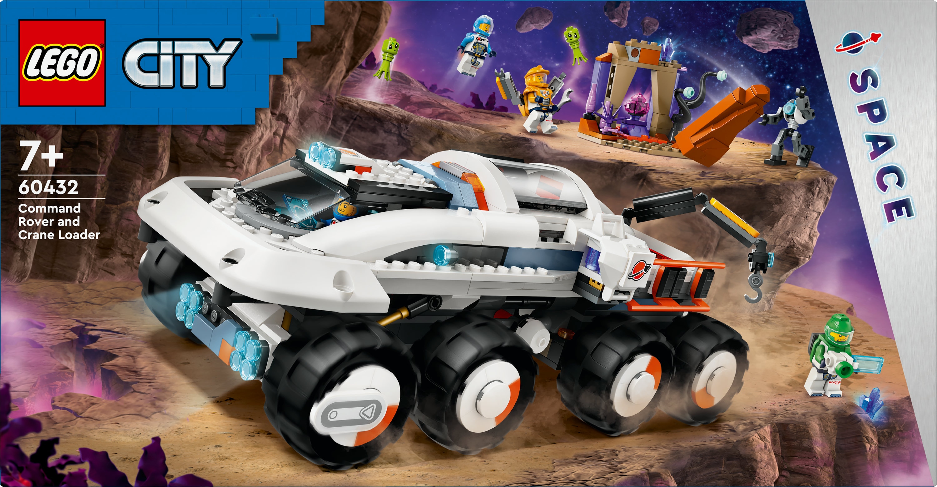 LEGO City Command Rover and Crane Loader Toy 60432 60432 LEGO City Galaxus