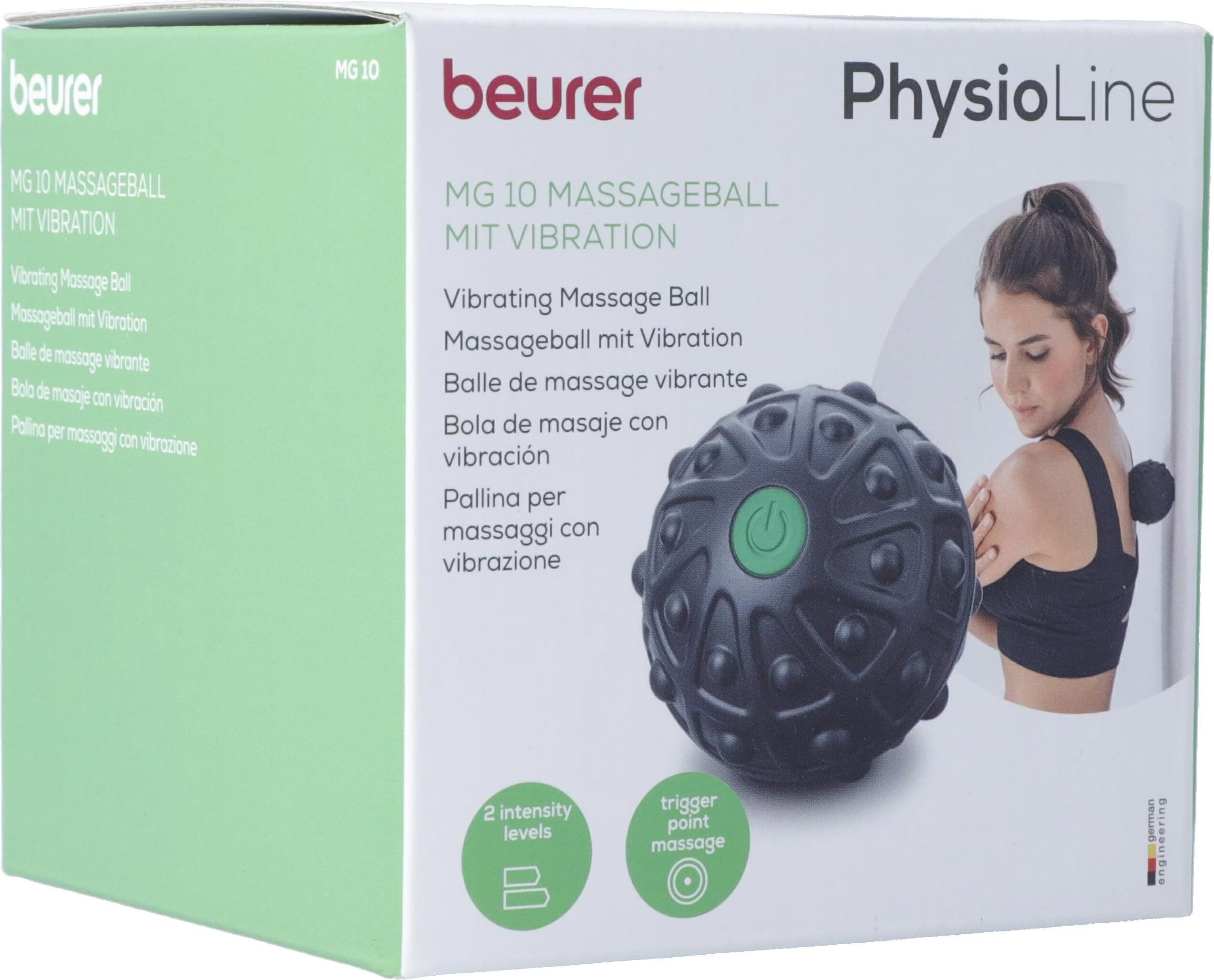 beurer massageball mit vibration anwendung UWOT Mit Wärme, EMS & Vibration Handgehaltenes Rückenmassagegerät main image 1