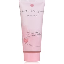Accentra Shower gel JUST FOR YOU in tube, 200ml, fragrance: Rosebud, colour: pink/white, pack of 6/24