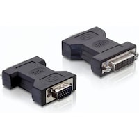 Delock Monitoradapter DVI-I-Buchse zu VGA-Stecker (VGA, 14.50 cm)