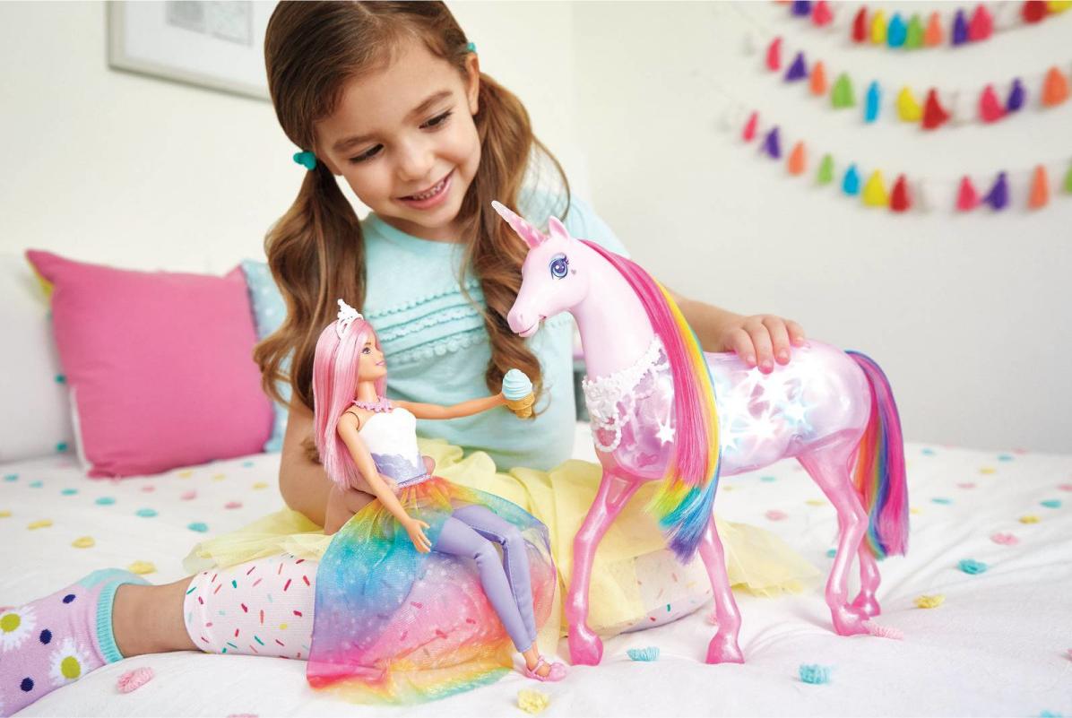 Barbie Dreamtopia Magical Lights Unicorn buy at Galaxus