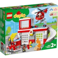 LEGO Feuerwehrwache mit Hubschrauber (10970)