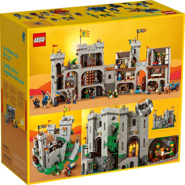 LEGO Castle of the Lion Knights (10305, LEGO Rare Sets, LEGO Icons 