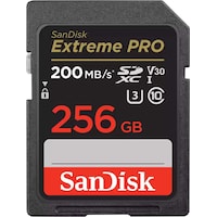 SanDisk Extreme PRO SDXC (SDXC, 256 GB, U3, UHS-I)