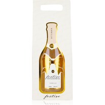 Accentra Bade- & Duschgel FESTIVE in Flasche inkl. Geschenkbox "Champagner", 250ml, Duft: Vanilla, Farbe: ...