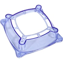 InLine Fan adapter 120mm to 70/80/92mm transparent/blue