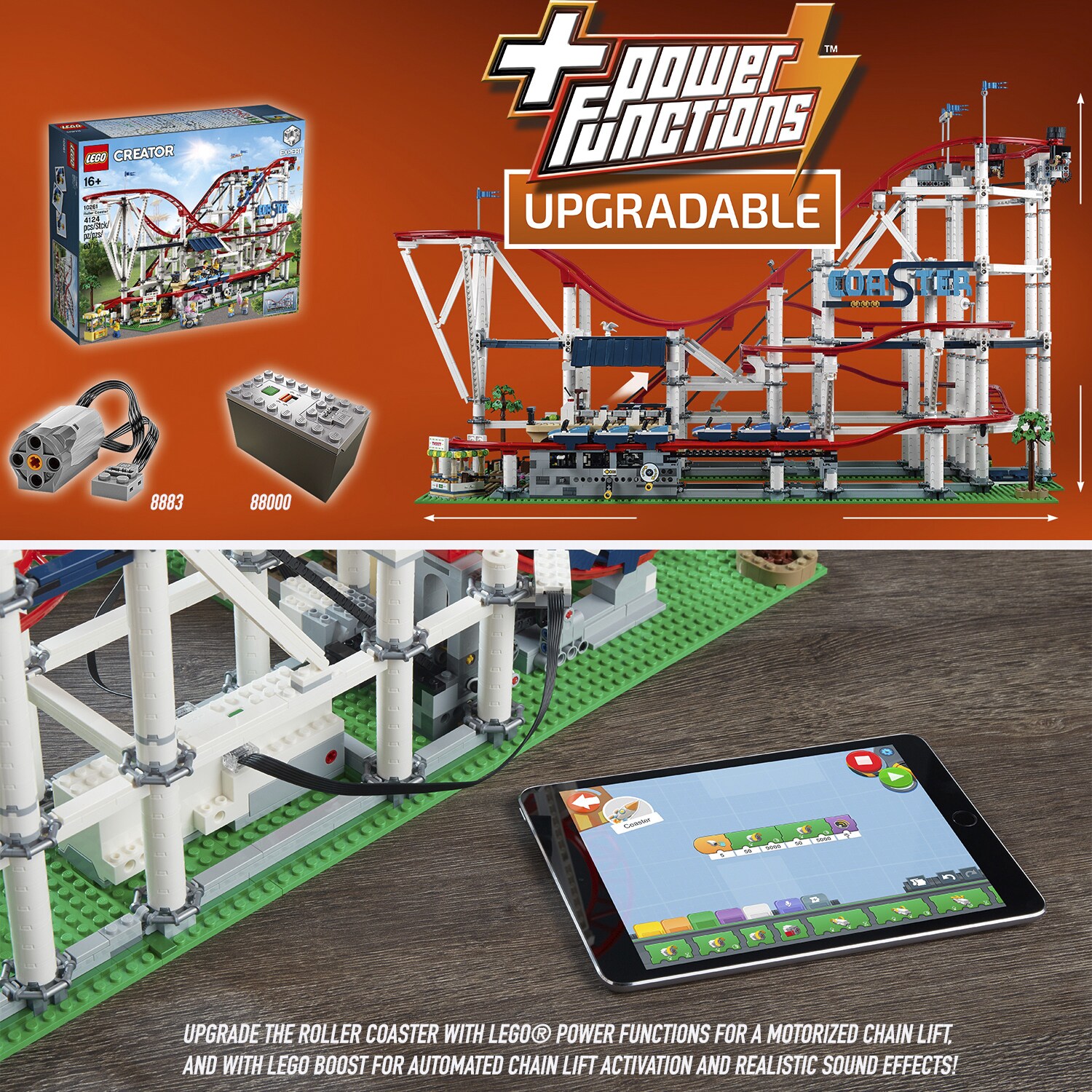 Lego roller coaster boost 2025