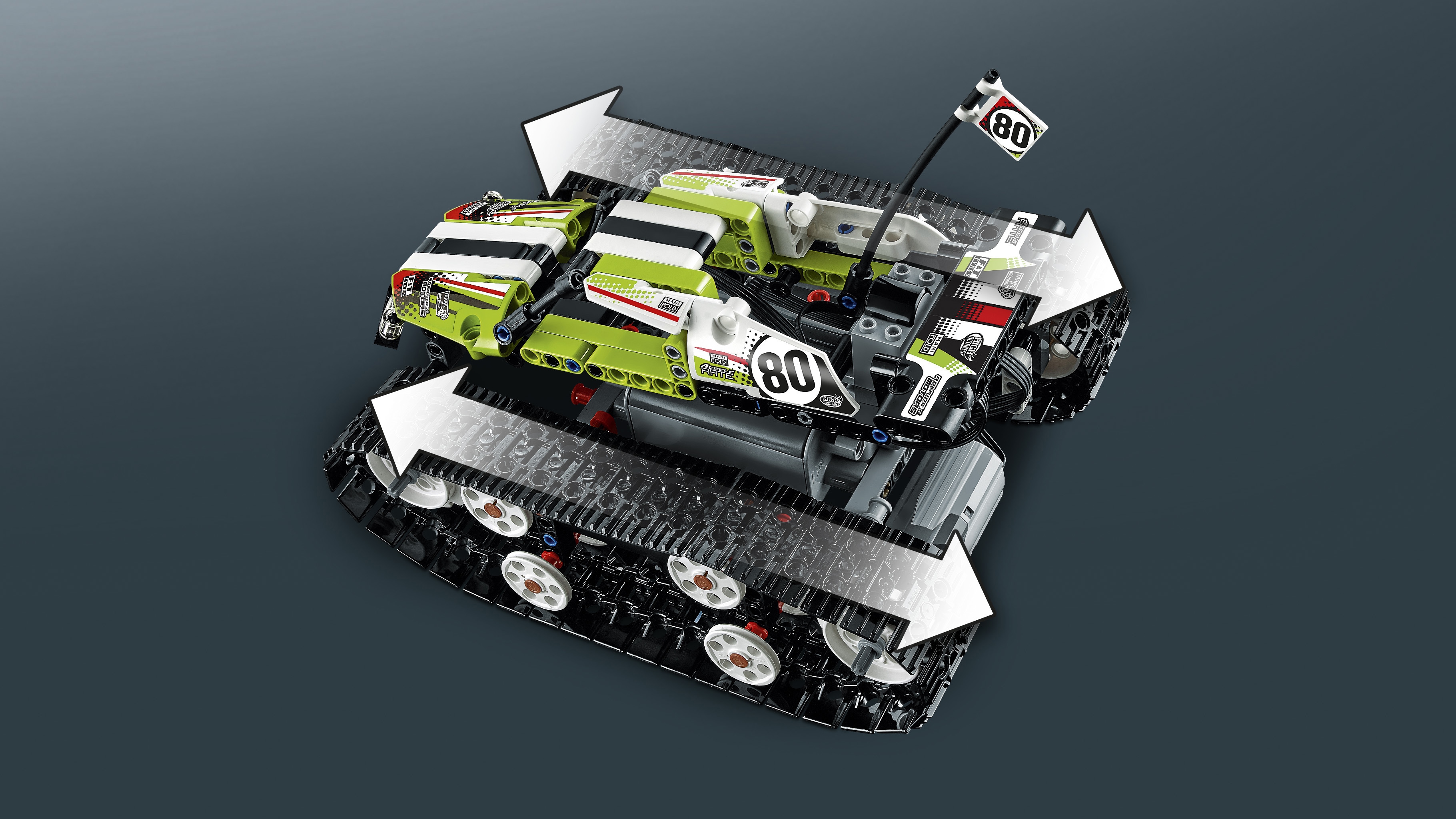 Lego technic 42065 rc tracked racer top