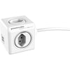 Allocacoc PowerCube Extended S+ (4 x, USB A, Typ 13, 1.50 m)