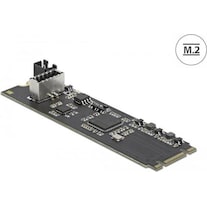 Delock Konverter M.2 Key B+M Stecker zu 1 x intern USB 3.2 Gen 2 Key A 20 Pin Buchse