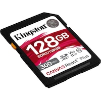 Kingston Canvas React Plus SDXC (SDXC, 128 GB, U3, UHS-II)