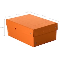 Falken PURE Box Pastel A5 100 mm filling height orange Falken (A5)