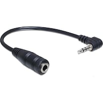 Delock 2.5 mm to 3.5 mm (0.14 m, Entry level, 3.5mm jack (AUX), 2.5mm)