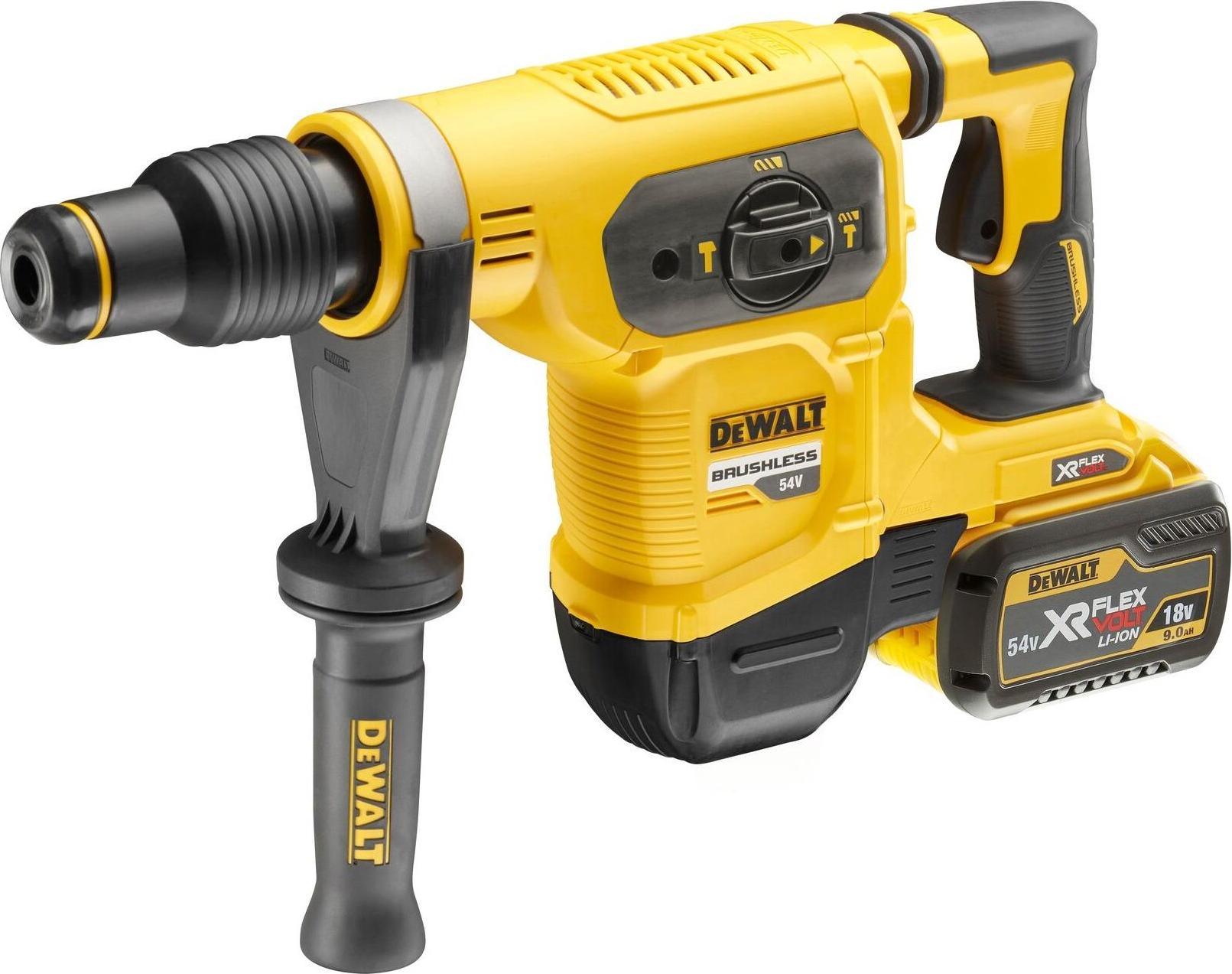DeWalt Cordless hammer drill 54V XR FlexVolt DCH 481 N Rechargeable battery operated Galaxus