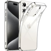 Screenguard Apple iPhone 15 Pro Max Flexible TPU Clear Case (iPhone 15 Pro Max)