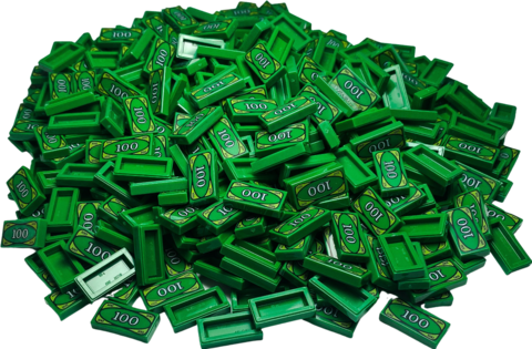 Billetes de lego clearance