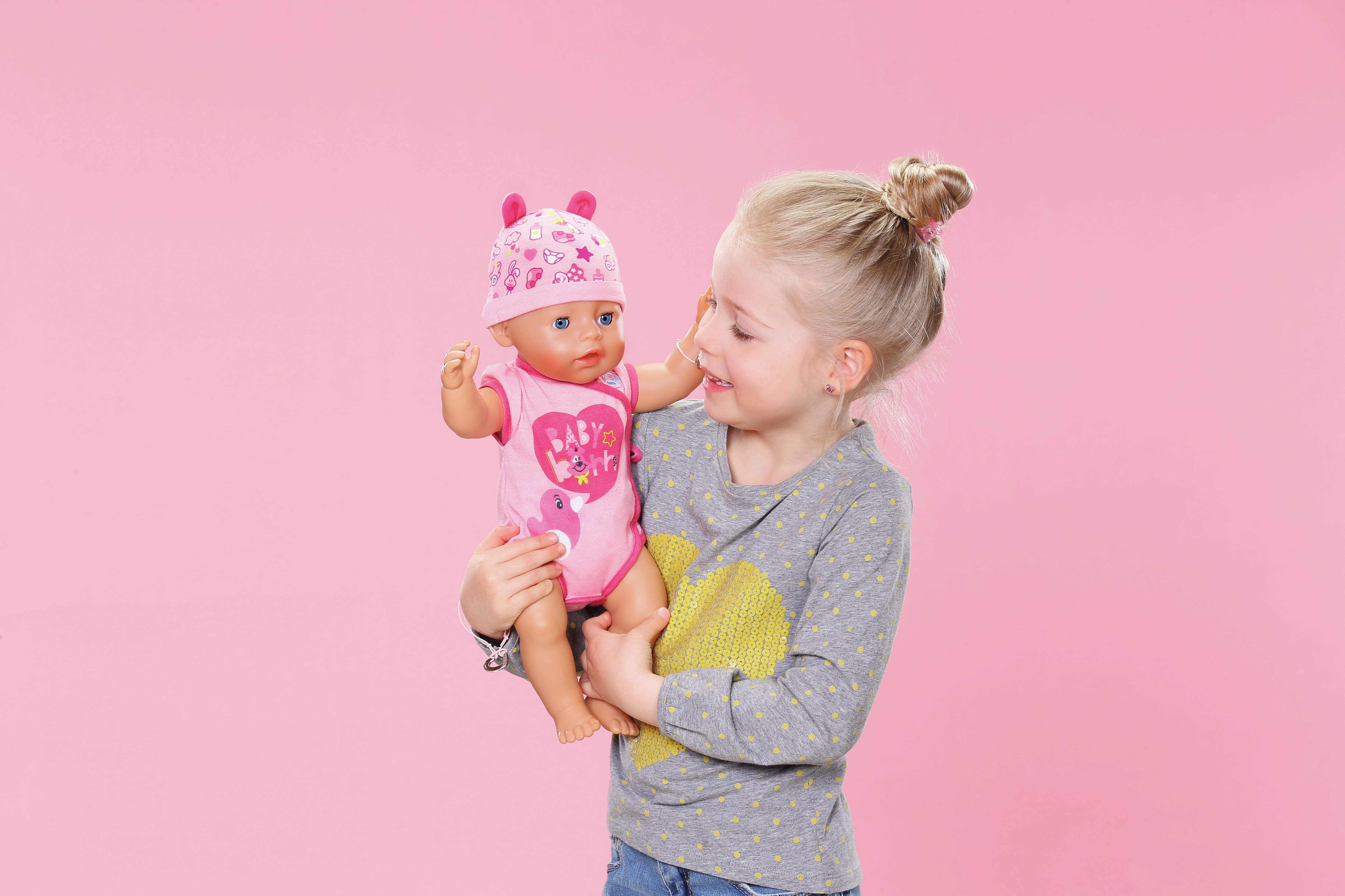Baby born soft touch blue eyes clearance