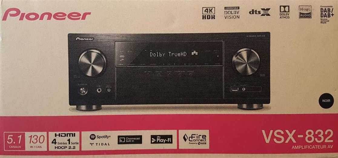Question about Pioneer Vsx-832