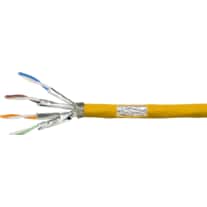 LogiLink CPV0069 - Cat.7a installation cable S/FTP 1200 MHz yellow 50 m - Installation cable - Network (S/FTP, CAT7a, 50 m)