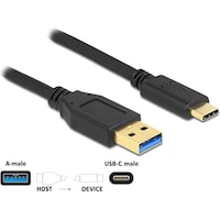 Delock USB A – USB-C (3 m, USB 3.2)