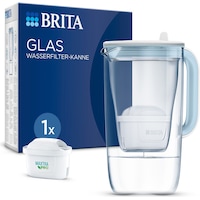 Brita Glass water filter light blue (2.5 litres) incl. 1x MAXTRA PRO All-in-1 cartridge (1 x)