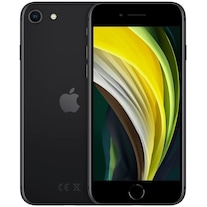 Re!commerce iPhone SE 2020 (64 GB, Black, 4.70", 12 Mpx, SIM + eSIM, B / Very good)