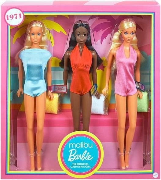 Mattel Barbie Retro 1971 Malibu Barbie Gift Set buy at Galaxus