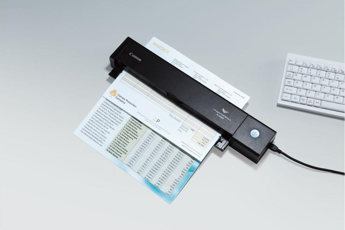 Question about Canon P-208II imageFORMULA