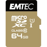 Emtec Gold+ (microSD, 64 GB, U1, UHS-I)