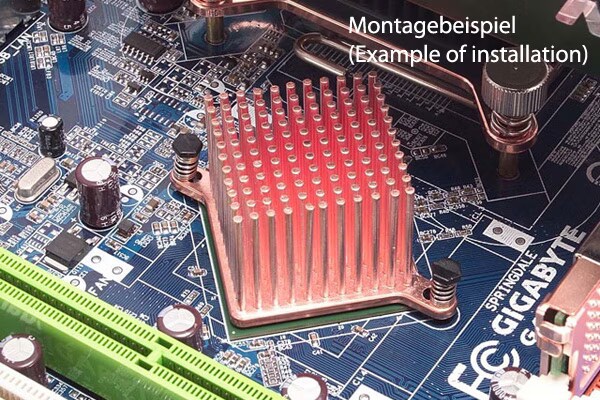 Enzotech BMR-C1 Dissipatore Passivo Per RAM - High Profile, Raffreddamento Silenzioso