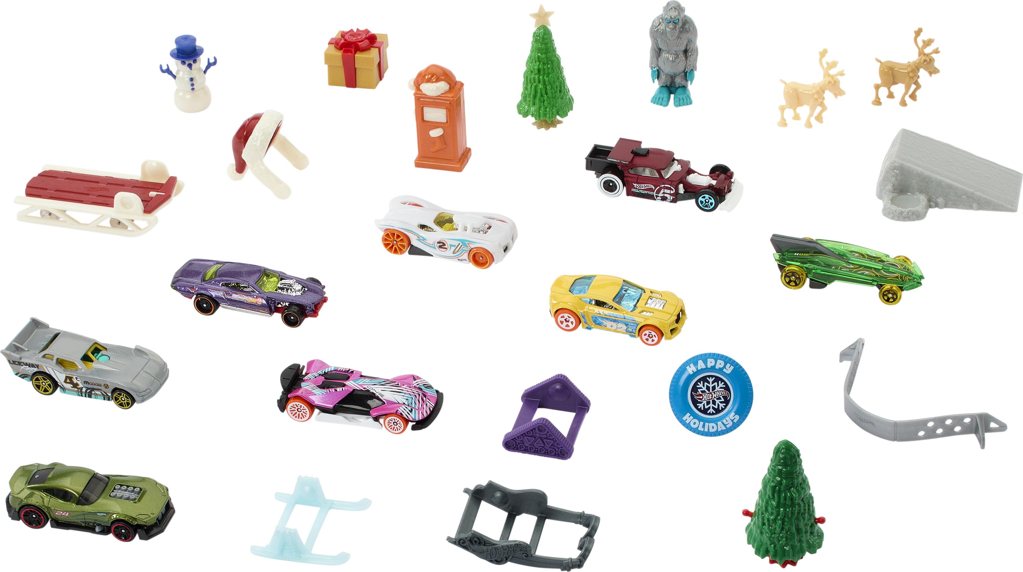2018 hot wheels advent calendar 2025